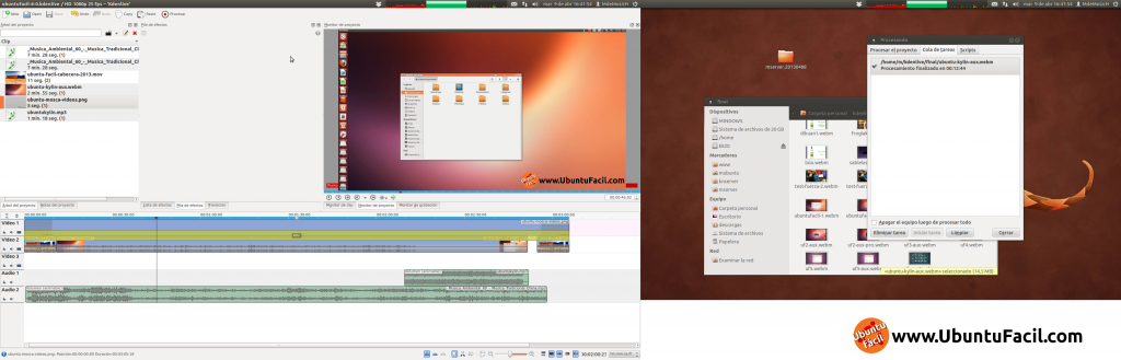 Kdenlive en Ubuntu