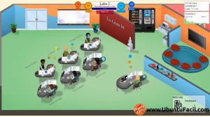 Tercera Oficina de Game Dev Tycoon en Ubuntu 13.04