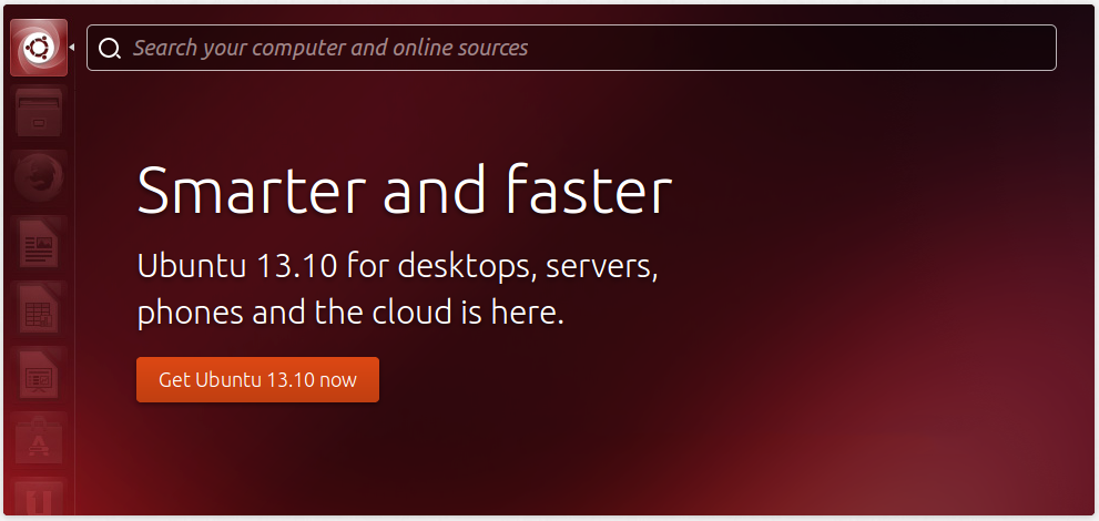 Ubuntu 13.10 Saucy salamander ya disponible