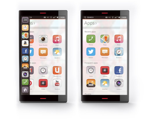 Iconos de Ubuntu 14.04 y Ubuntu Touch