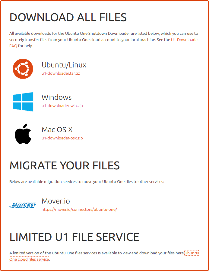 ubuntu-one-download-files